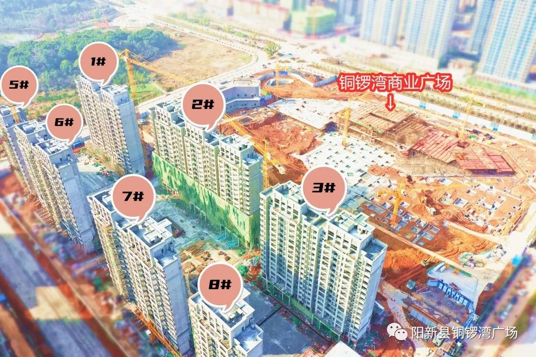 阳新铜锣湾广场开工大吉开启新征程 ▏时光淬炼美好,新年呈新貌